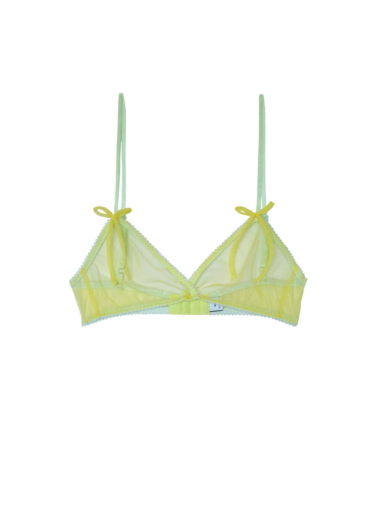 I'm yours - yellow tulle bra