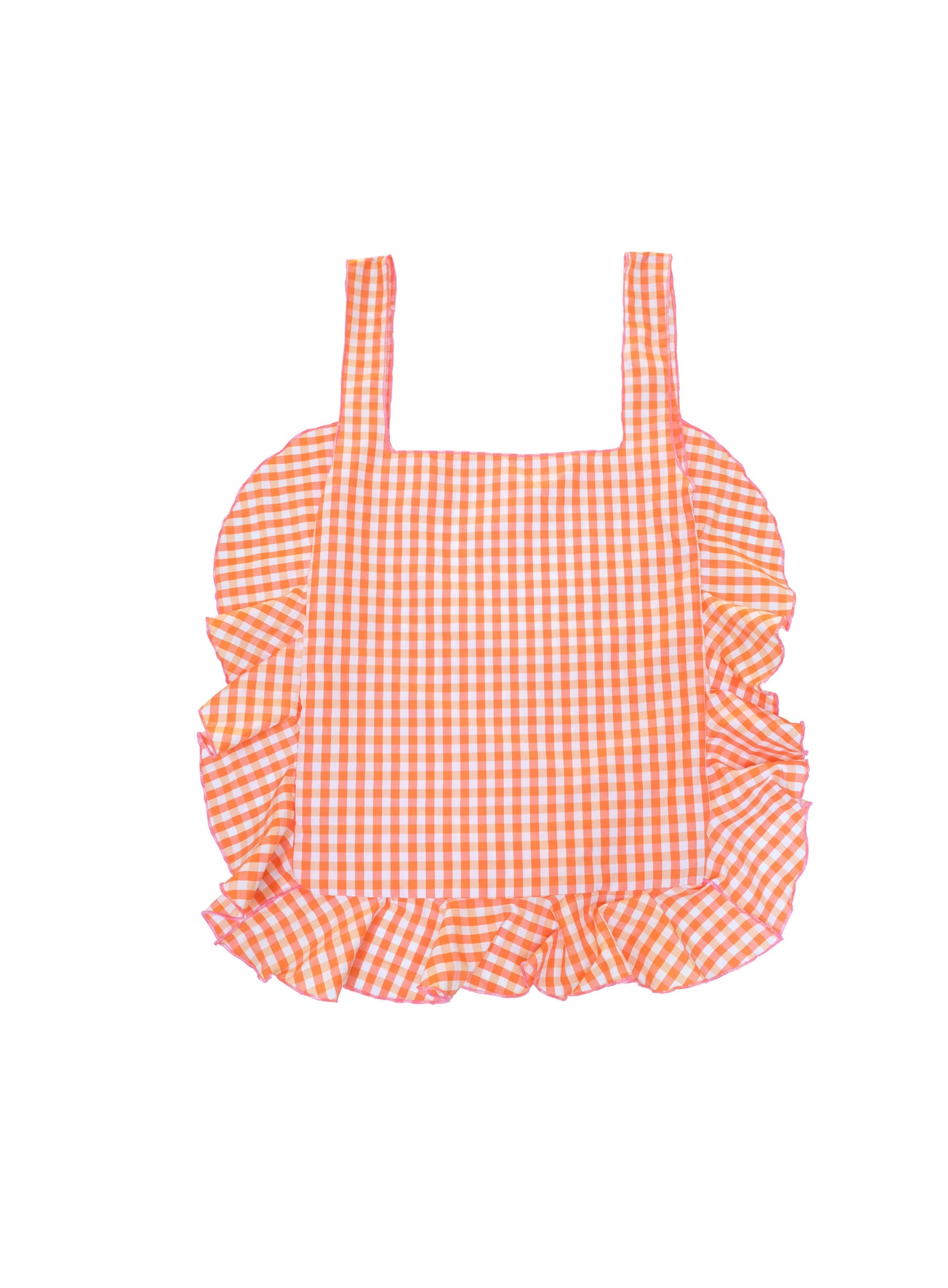 Mermaid bag gingham