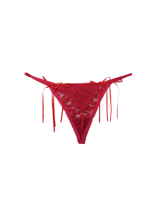 Nostalia - Red bow g string