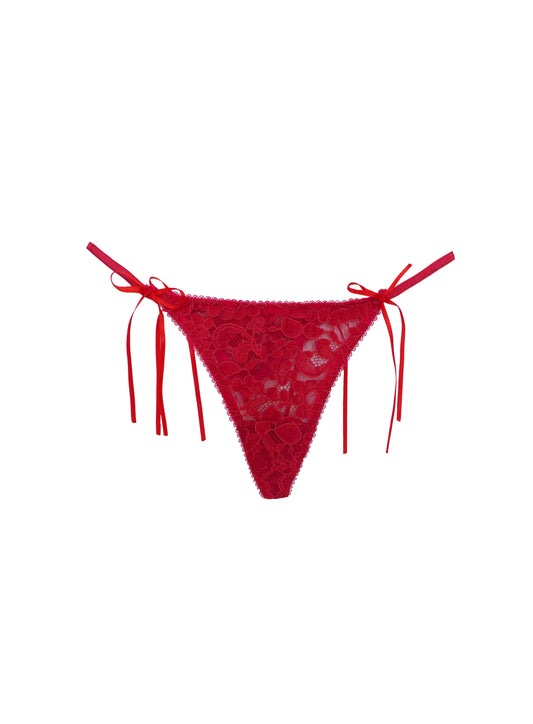 Nostalia - Red bow g string